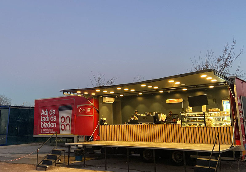 On On Kafe Mobil Tır Bandırma'da!
